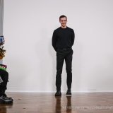 Kevin Germanier lors de la Fashion Week de Paris en mars 2023.